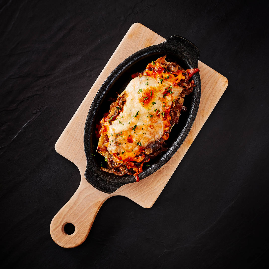 GARLIC BREAD AU GRATIN